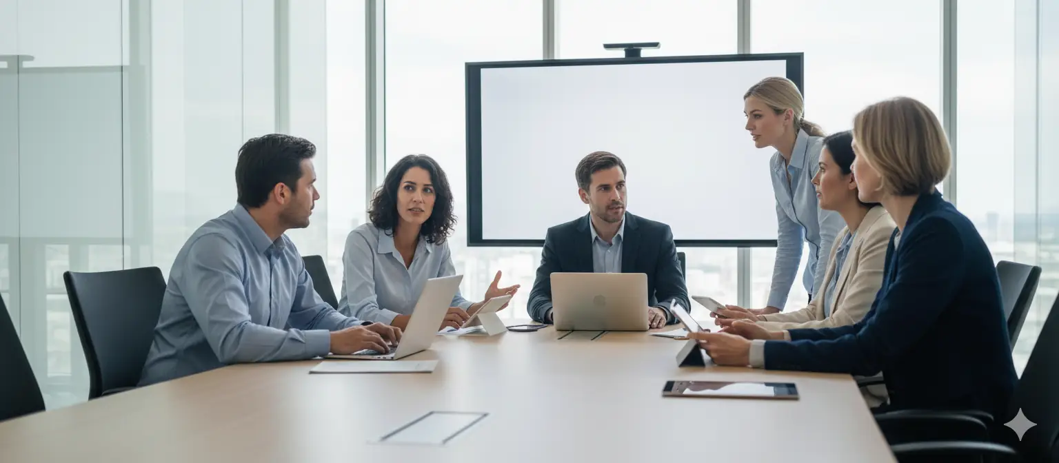 Equipo de expertos Centro de Gestión trabajando en estrategias digitales